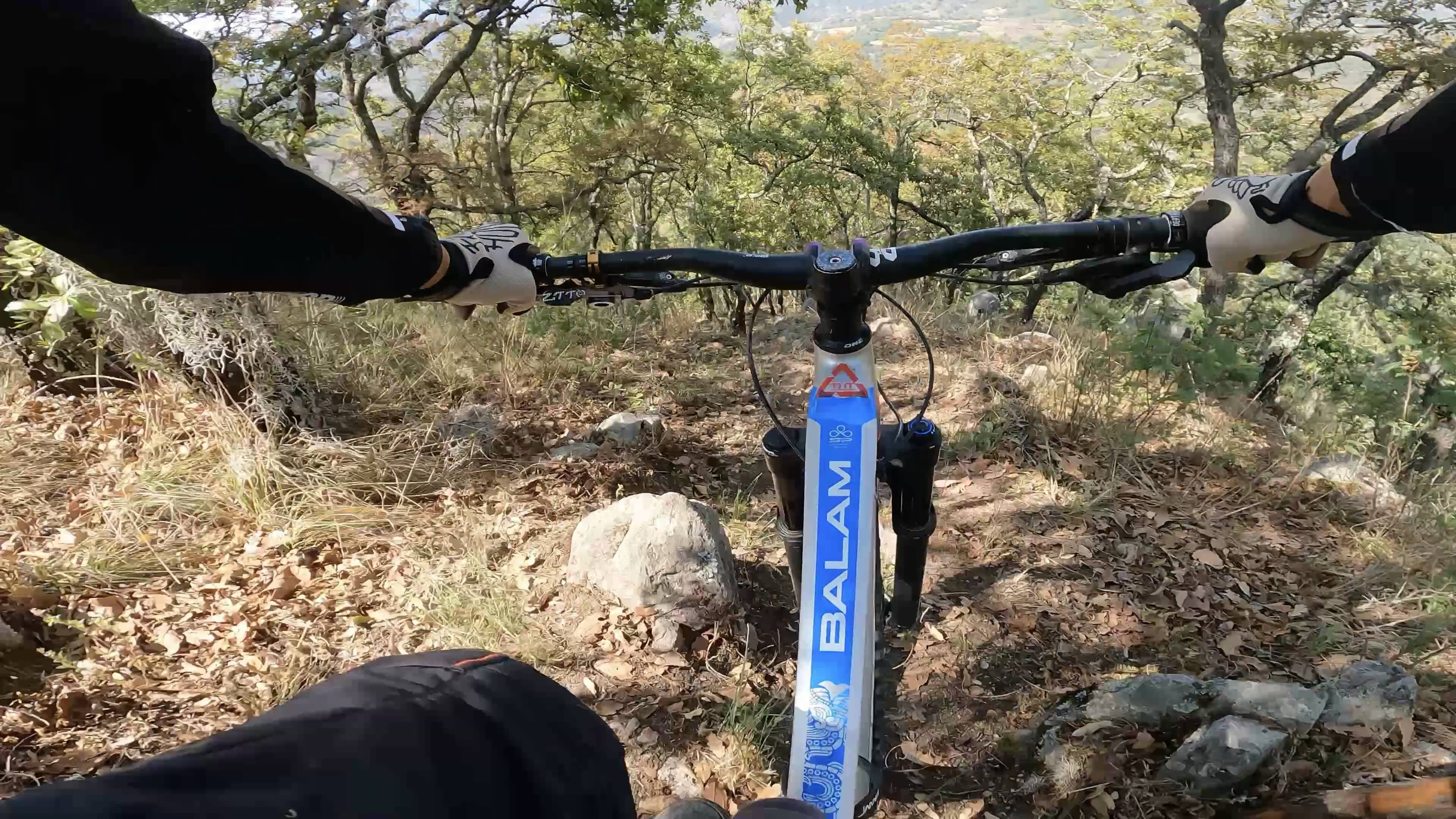 Abismo en BikePark La Rana