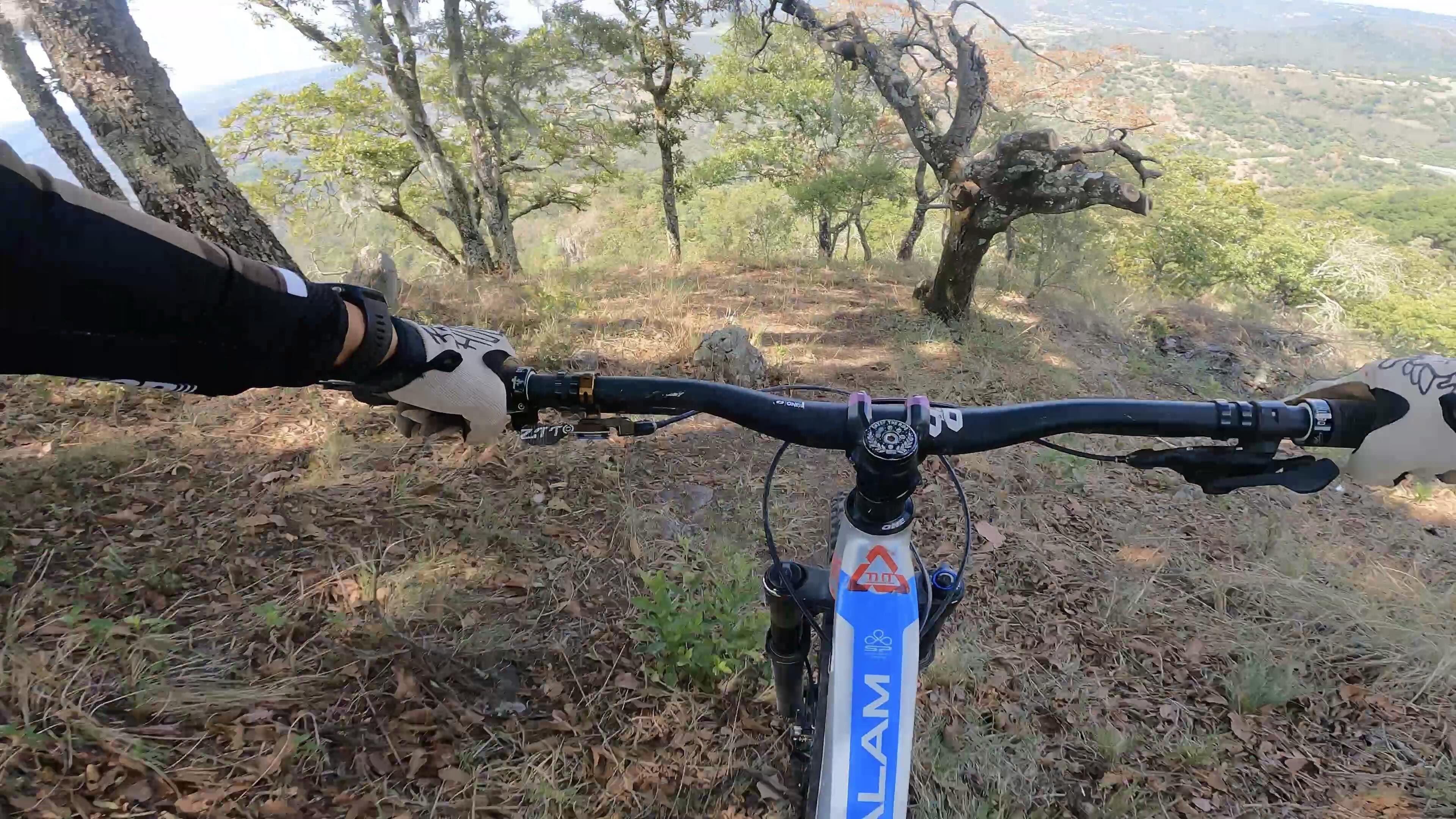 Abismo en BikePark La Rana