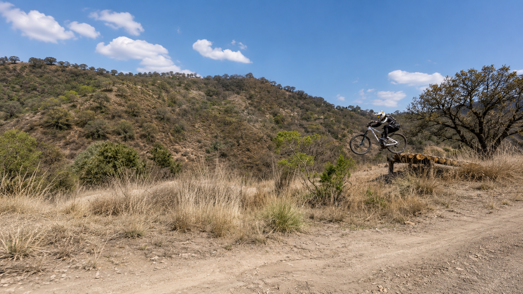 Pista La Coyotera BikePark La Rana en Mineral del Chico Hidalgo